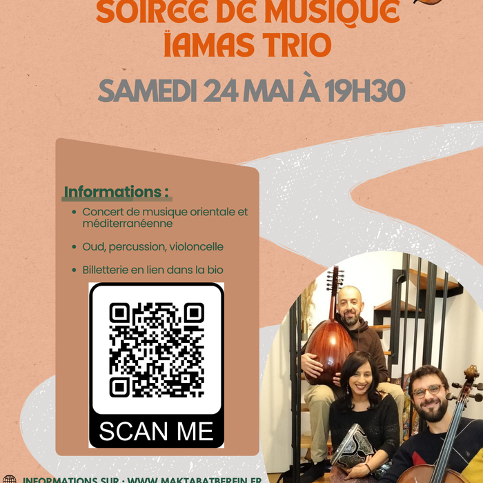soirée de musique Ïamas trio