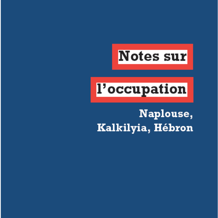 Notes sur l'occupation